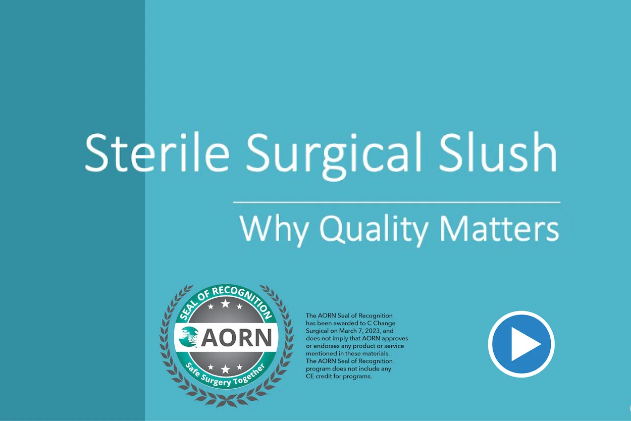 Sterile Surgical Slush CE video